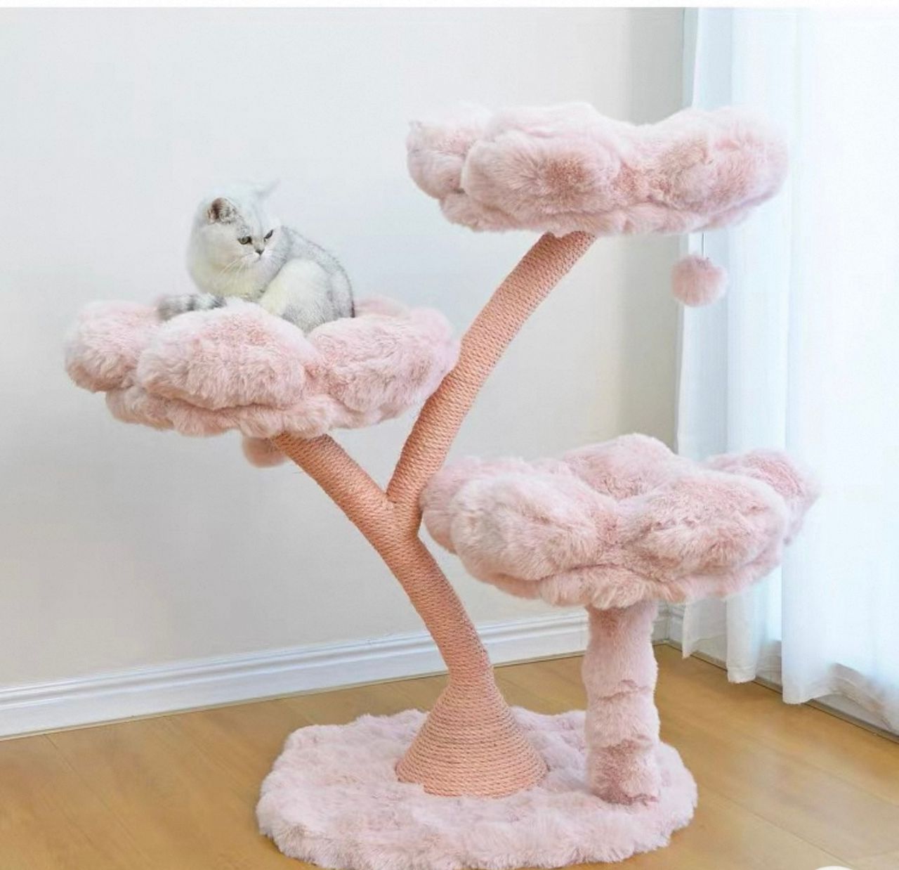 Luxury Flower Cat Tree for Indoor Cats