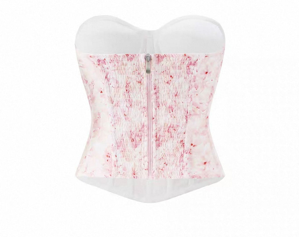 Blush Bloom Corset Top